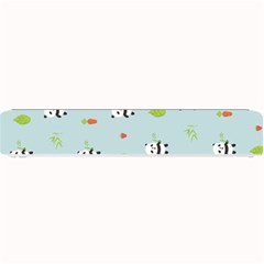 Background Pattern Panda Bamboo Small Bar Mats by Ravend