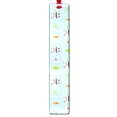 Background Pattern Panda Bamboo Large Book Marks by Ravend