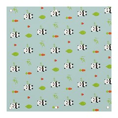 Background Pattern Panda Bamboo Banner And Sign 3  X 3 