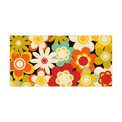 Floral Retro Vintage Blossom Yoga Headband by Ravend