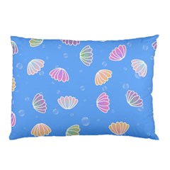 Seashell Clam Pattern Art Design Pillow Case (two Sides) by Ravend