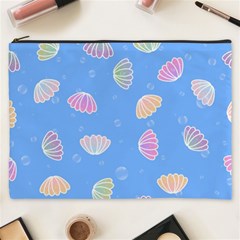 Seashell Clam Pattern Art Design Cosmetic Bag (xxxl) by Ravend