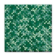 Patterns Fabric Design Surface Tile Coaster by Ravend