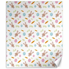 Easter Bunny Pattern Hare Canvas 20  X 24  by Ravend