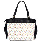 Easter Bunny Pattern Hare Oversize Office Handbag (2 Sides) Back