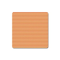 Pattern Zig Zag Stripe Geometric Square Magnet