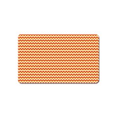 Pattern Zig Zag Stripe Geometric Magnet (Name Card)