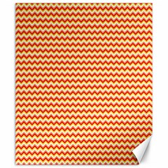 Pattern Zig Zag Stripe Geometric Canvas 20  X 24  by Ravend