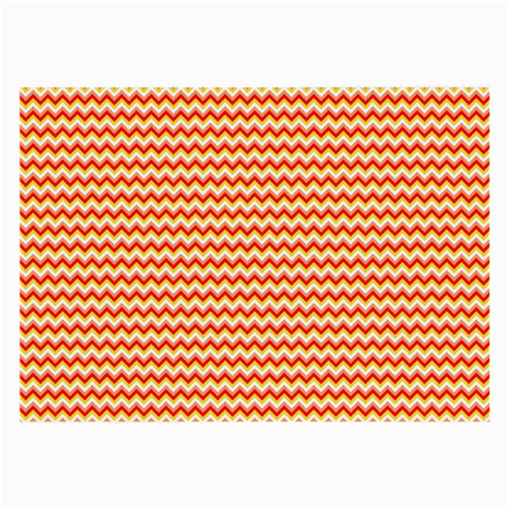 Pattern Zig Zag Stripe Geometric Large Glasses Cloth (2 Sides)