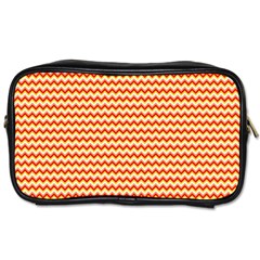 Pattern Zig Zag Stripe Geometric Toiletries Bag (One Side)