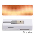 Pattern Zig Zag Stripe Geometric Memory Card Reader (Stick) Front