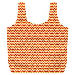 Pattern Zig Zag Stripe Geometric Full Print Recycle Bag (XL)