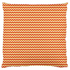 Pattern Zig Zag Stripe Geometric Large Flano Cushion Case (One Side)