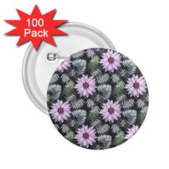 Flower  Petal  Spring Watercolor 2 25  Buttons (100 Pack)  by Ravend