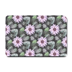 Flower  Petal  Spring Watercolor Small Doormat  by Ravend