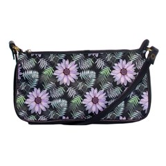 Flower  Petal  Spring Watercolor Shoulder Clutch Bag by Ravend