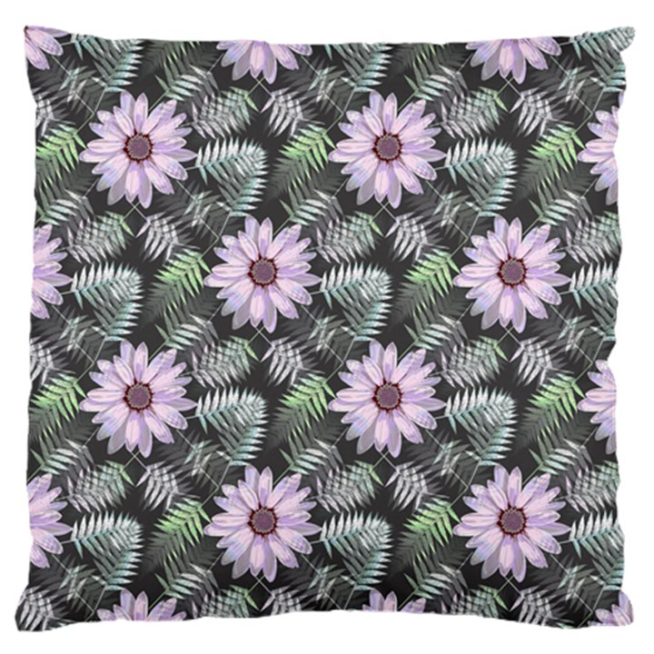 Flower  Petal  Spring Watercolor Standard Flano Cushion Case (Two Sides)