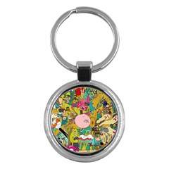 Cartoon Wallpapers Key Chain (round) by Jancukart