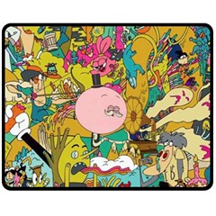 Cartoon Wallpapers Fleece Blanket (medium) 