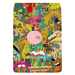 Cartoon Wallpapers Removable Flap Cover (s)