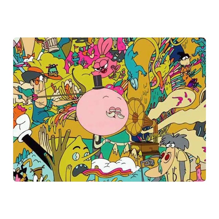 Cartoon Wallpapers Double Sided Flano Blanket (Mini) 