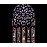 Chartres Cathedral Notre Dame De Paris Amiens Cath Stained Glass Deluxe Canvas 14  x 11  (Stretched) 14  x 11  x 1.5  Stretched Canvas