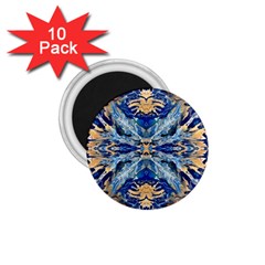 Cobalt on gold 1.75  Magnets (10 pack) 