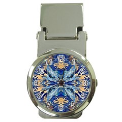 Cobalt on gold Money Clip Watches