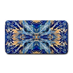 Cobalt on gold Medium Bar Mats