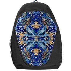 Cobalt on gold Backpack Bag