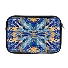 Cobalt on gold Apple MacBook Pro 17  Zipper Case