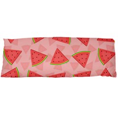 Background Watermelon Pattern Fruit Body Pillow Case Dakimakura (two Sides) by Wegoenart