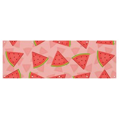 Background Watermelon Pattern Fruit Banner And Sign 12  X 4 