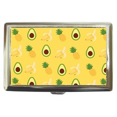 Pineapple Banana Fruit Pattern Cigarette Money Case by Wegoenart