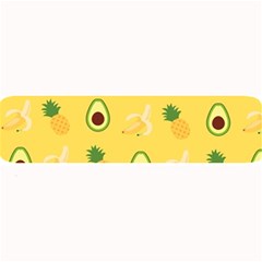 Pineapple Banana Fruit Pattern Large Bar Mats by Wegoenart