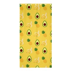 Pineapple Banana Fruit Pattern Shower Curtain 36  X 72  (stall) 