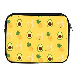 Pineapple Banana Fruit Pattern Apple Ipad 2/3/4 Zipper Cases by Wegoenart