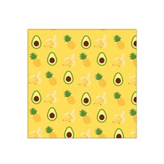 Pineapple Banana Fruit Pattern Satin Bandana Scarf 22  X 22  by Wegoenart