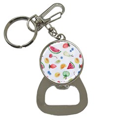 Fruit Summer Vitamin Watercolor Bottle Opener Key Chain by Wegoenart