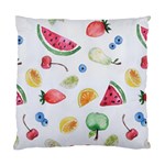 Fruit Summer Vitamin Watercolor Standard Cushion Case (Two Sides) Front