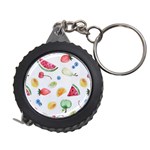 Fruit Summer Vitamin Watercolor Measuring Tape Front