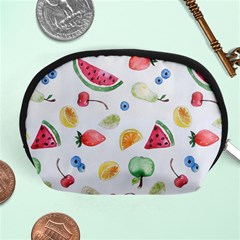 Fruit Summer Vitamin Watercolor Accessory Pouch (Medium)