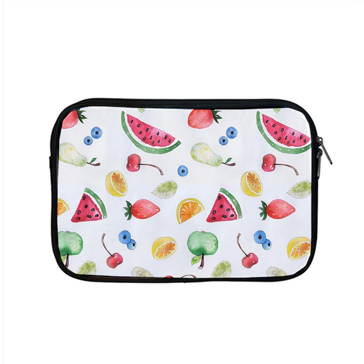 Fruit Summer Vitamin Watercolor Apple MacBook Pro 15  Zipper Case