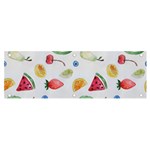 Fruit Summer Vitamin Watercolor Banner and Sign 6  x 2  Front