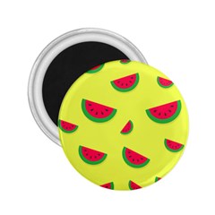 Watermelon Pattern Wallpaper 2 25  Magnets by Wegoenart