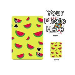 Watermelon Pattern Wallpaper Playing Cards 54 Designs (mini)