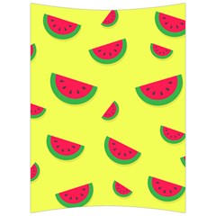 Watermelon Pattern Wallpaper Back Support Cushion by Wegoenart