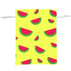 Watermelon Pattern Wallpaper  Lightweight Drawstring Pouch (xl) by Wegoenart