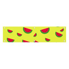 Watermelon Pattern Wallpaper Banner And Sign 4  X 1 