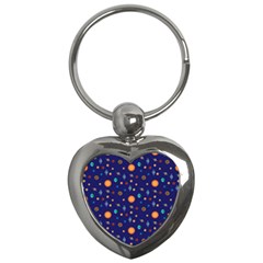 Space Sun Mercury Venus Earth Planet Galaxy Key Chain (heart) by Wegoenart